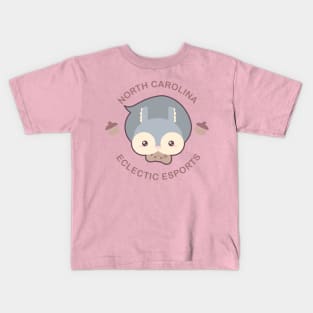 NC Eclectic Esports Logo - Kawaii Edition Kids T-Shirt